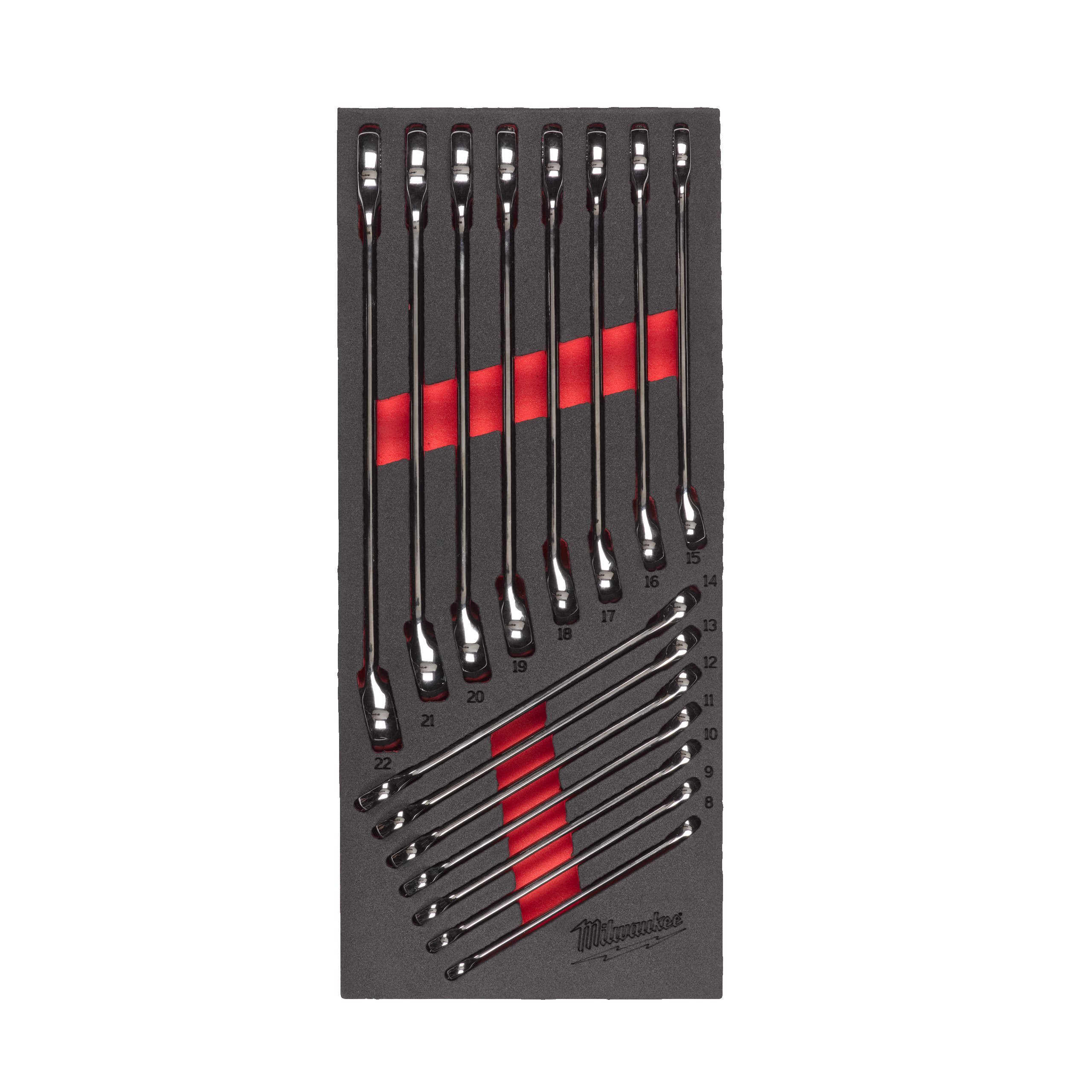 MODULE SERVANTE CLÉS MAX BITE™ MAXBITE COMBINATION SPANNER SET FOAM INSERT MILWAUKEE