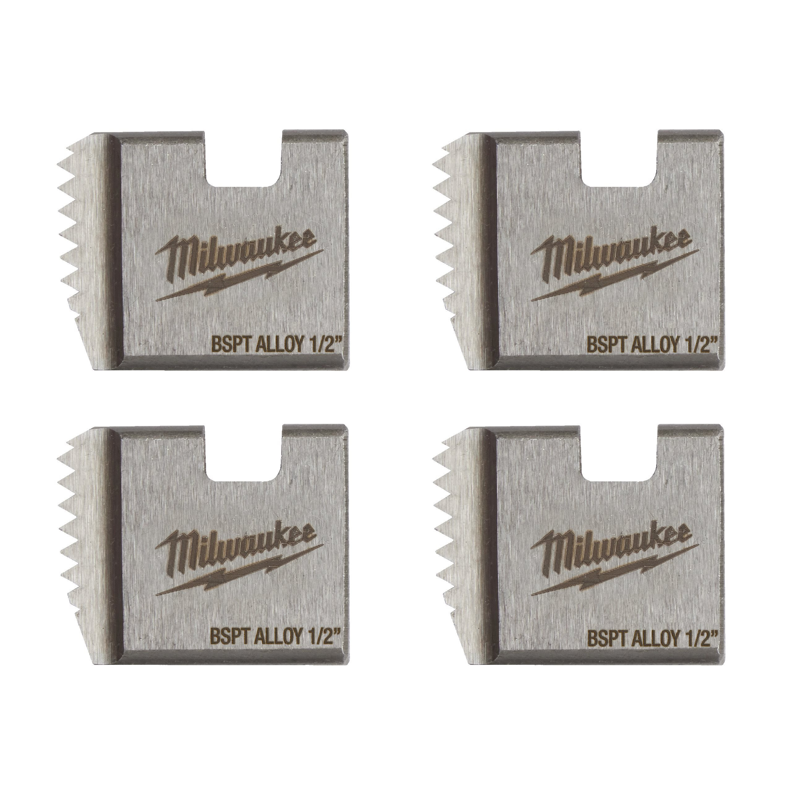 PEIGNES POUR FILIÈRE FPTD 1/2" BSPT ALLOY MILWAUKEE
