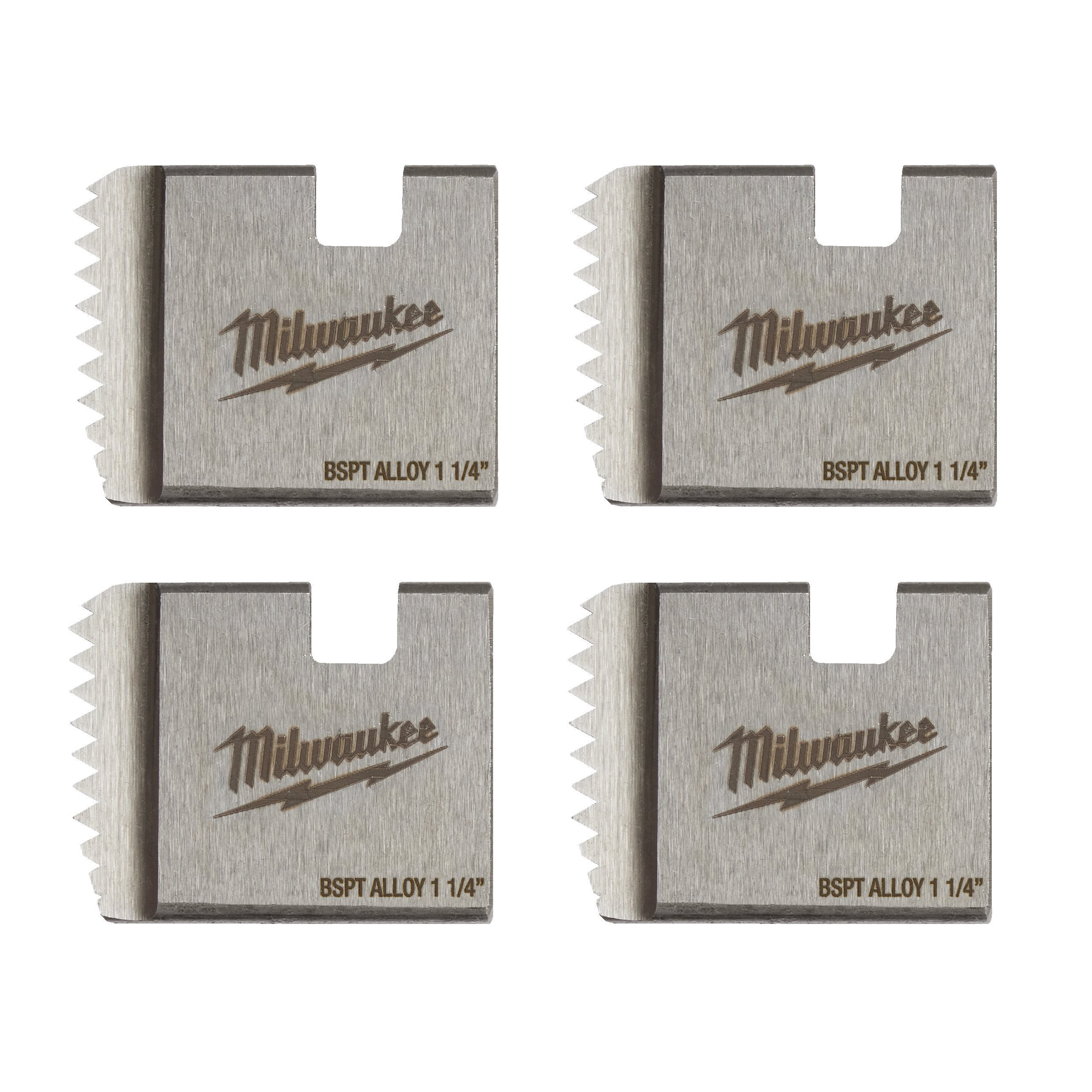 PEIGNES POUR FILIÈRE FPTD 1-1/4" BSPT ALLOY MILWAUKEE