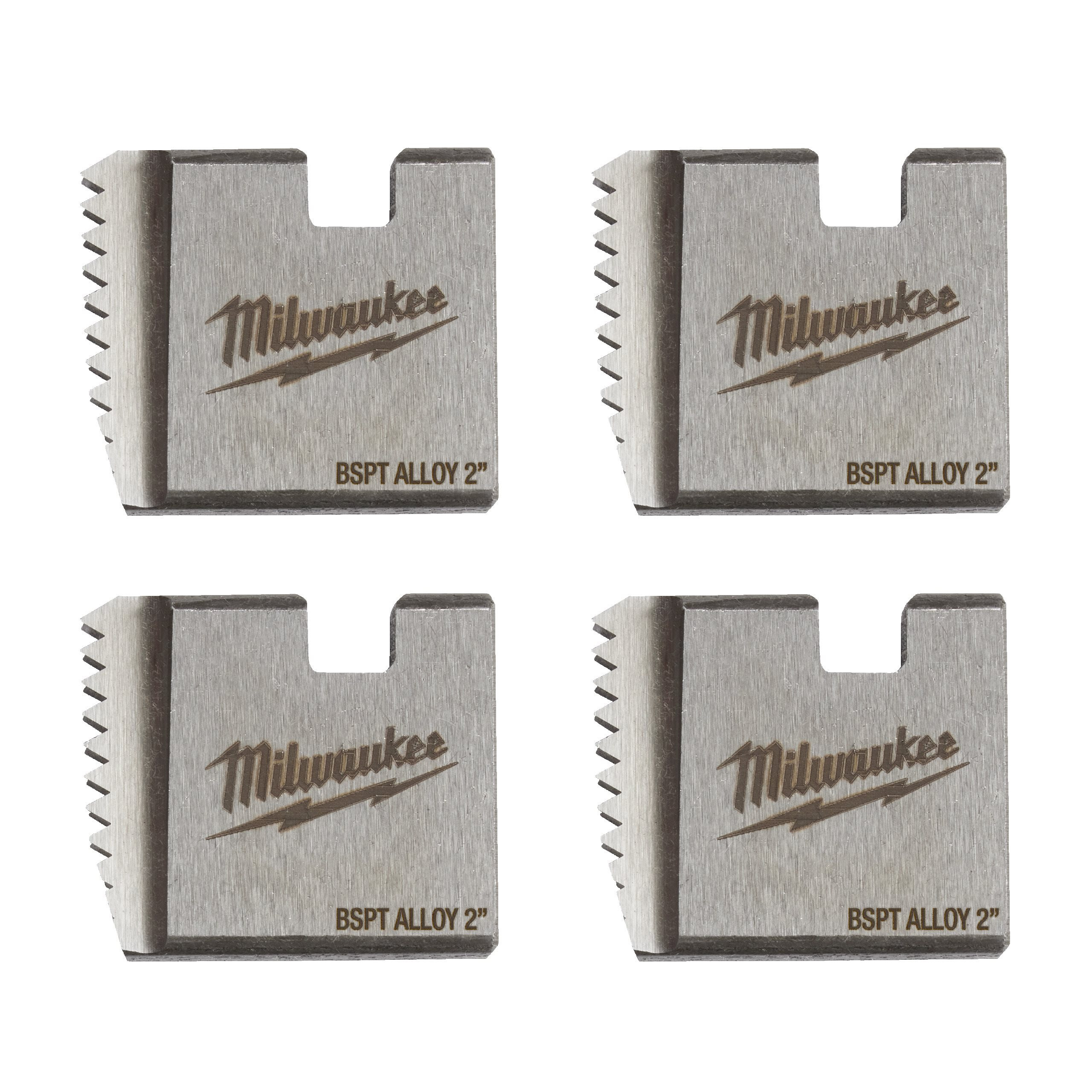 PEIGNES POUR FILIÈRE FPTD 2" BSPT ALLOY MILWAUKEE