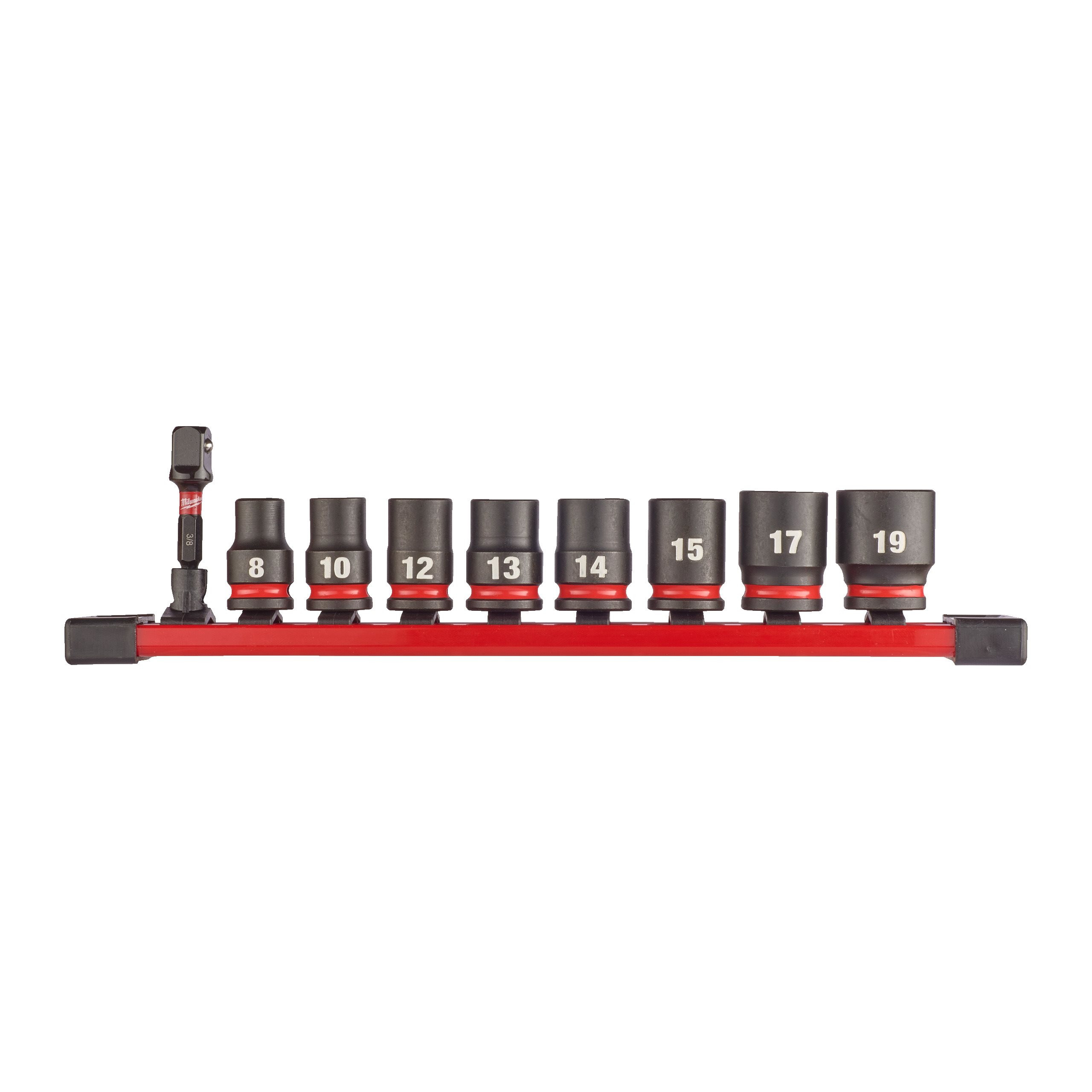 DOUILLES À CHOC SHOCKWAVE™ IMPACT DUTY 3/8" IMPACT SOCKET STD SET-9PC MILWAUKEE