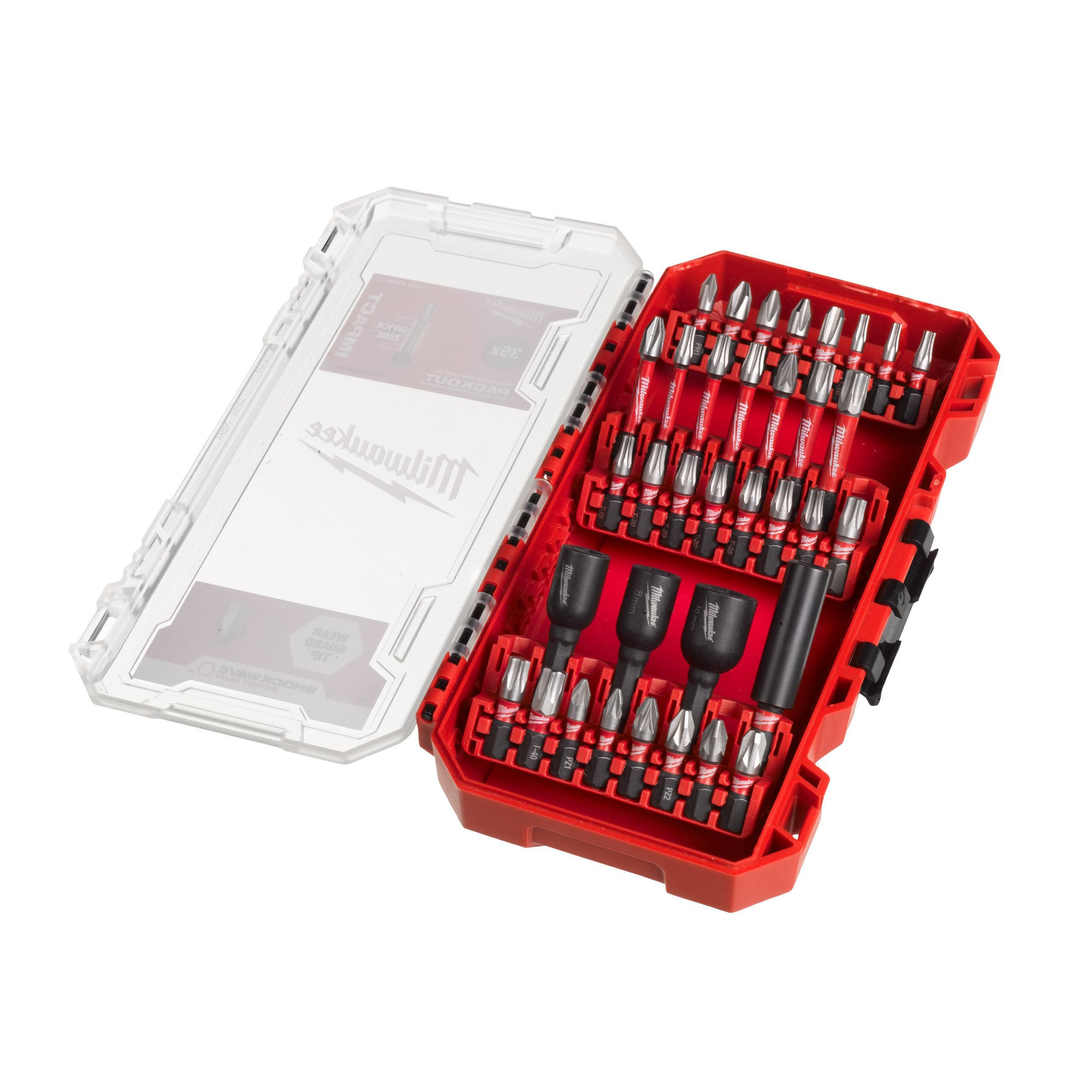 SHOCKWAVE™ IMPACT DUTY™ SETS SHOCKWAVE™ IMPACT DUTY™ BIT SET (35 PC) MILWAUKEE