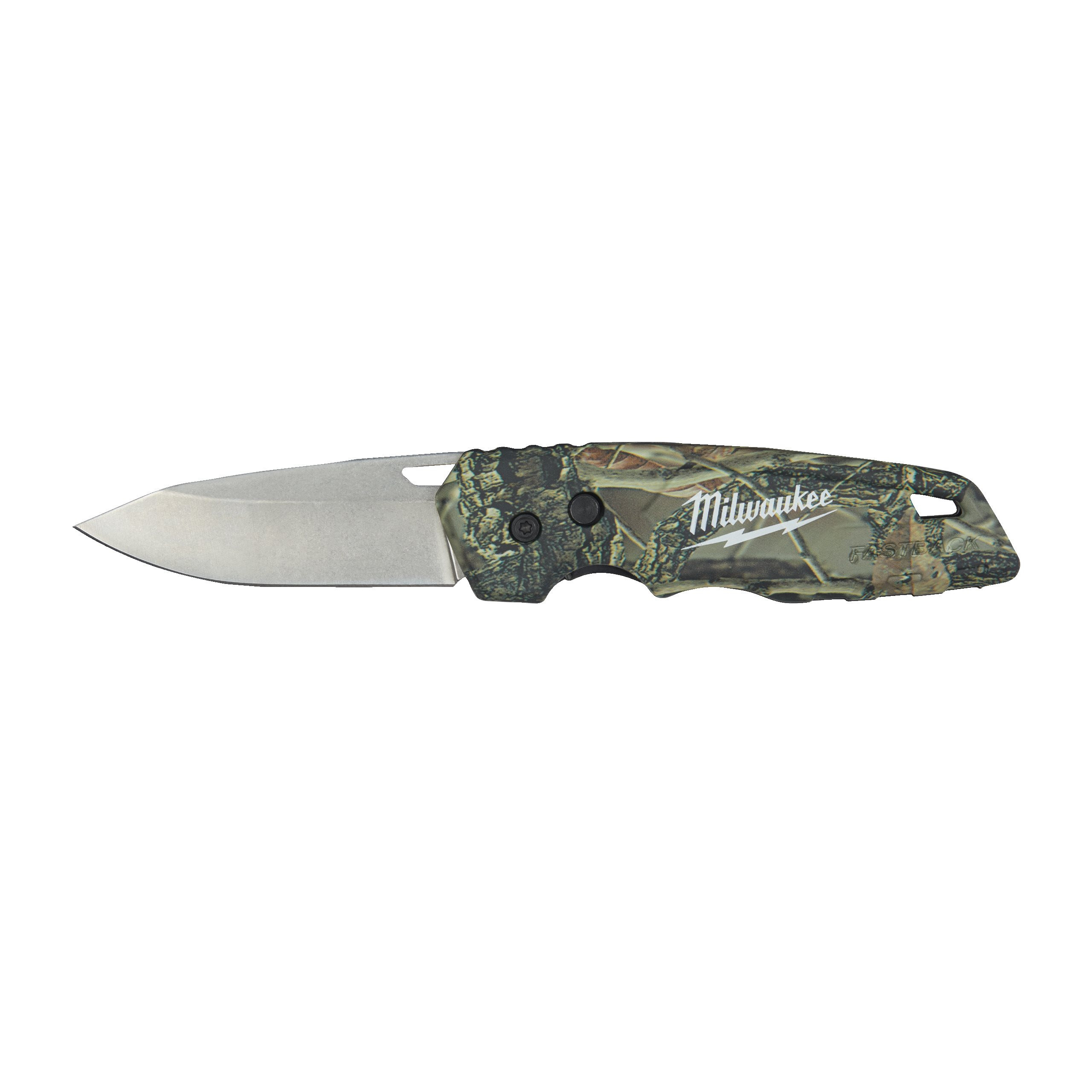 COUTEAU PLIANT FASTBACK™ CAMOUFLAGE FASTBACK CAMO FOLDING KNIFE - 1 PC MILWAUKEE