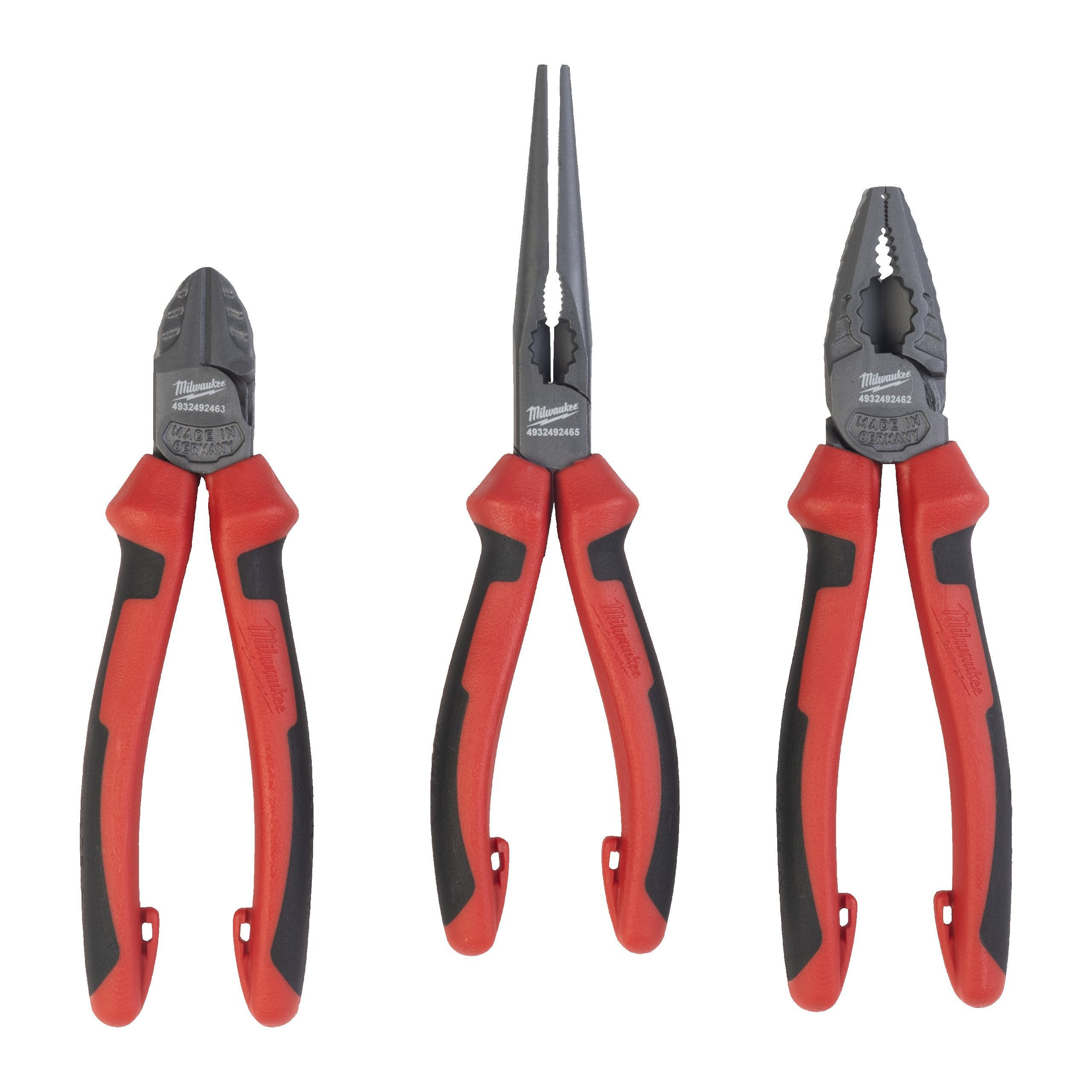 SET DE 3 PINCES 3 PC PLIER SET MILWAUKEE