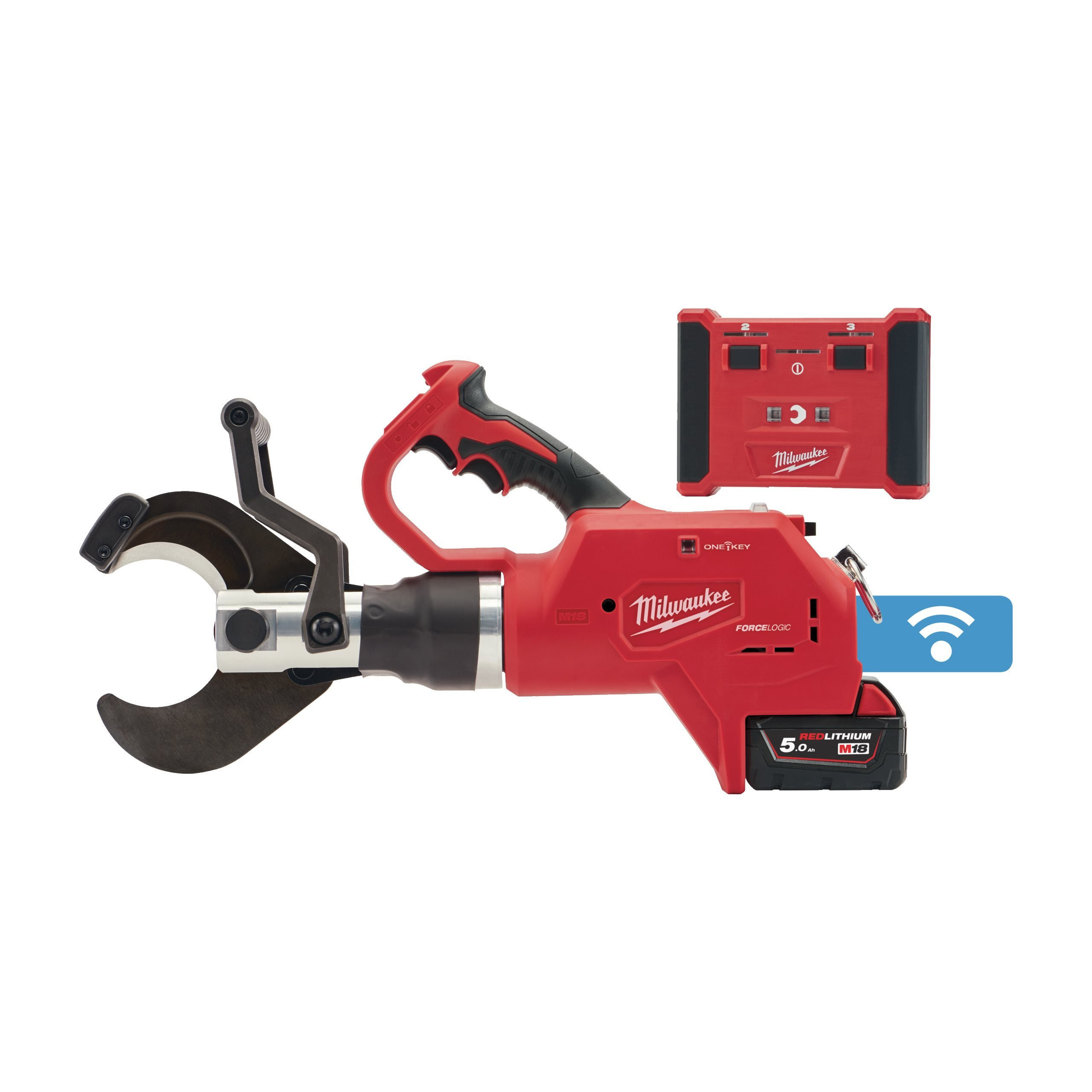 M18™ COUPE-CÂBLE FORCE LOGIC™ TÉLÉCOMMANDÉ M18 HCC75R-502C MILWAUKEE