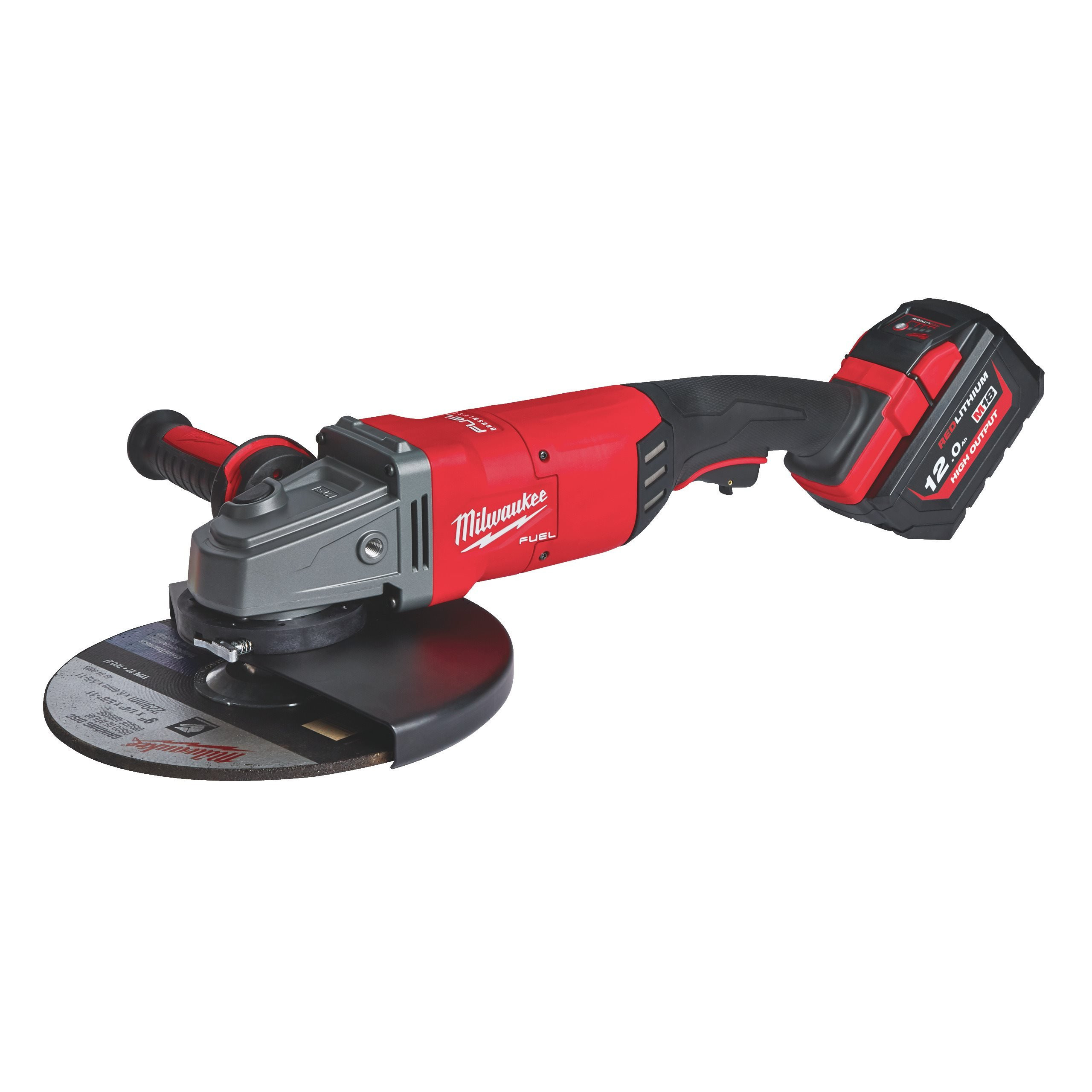 M18 FUEL™ MEULEUSE D'ANGLE 230MM "GÂCHETTE HOMME MORT" HIGH OUTPUT™ M18 FLAG230XPDB-121C MILWAUKEE