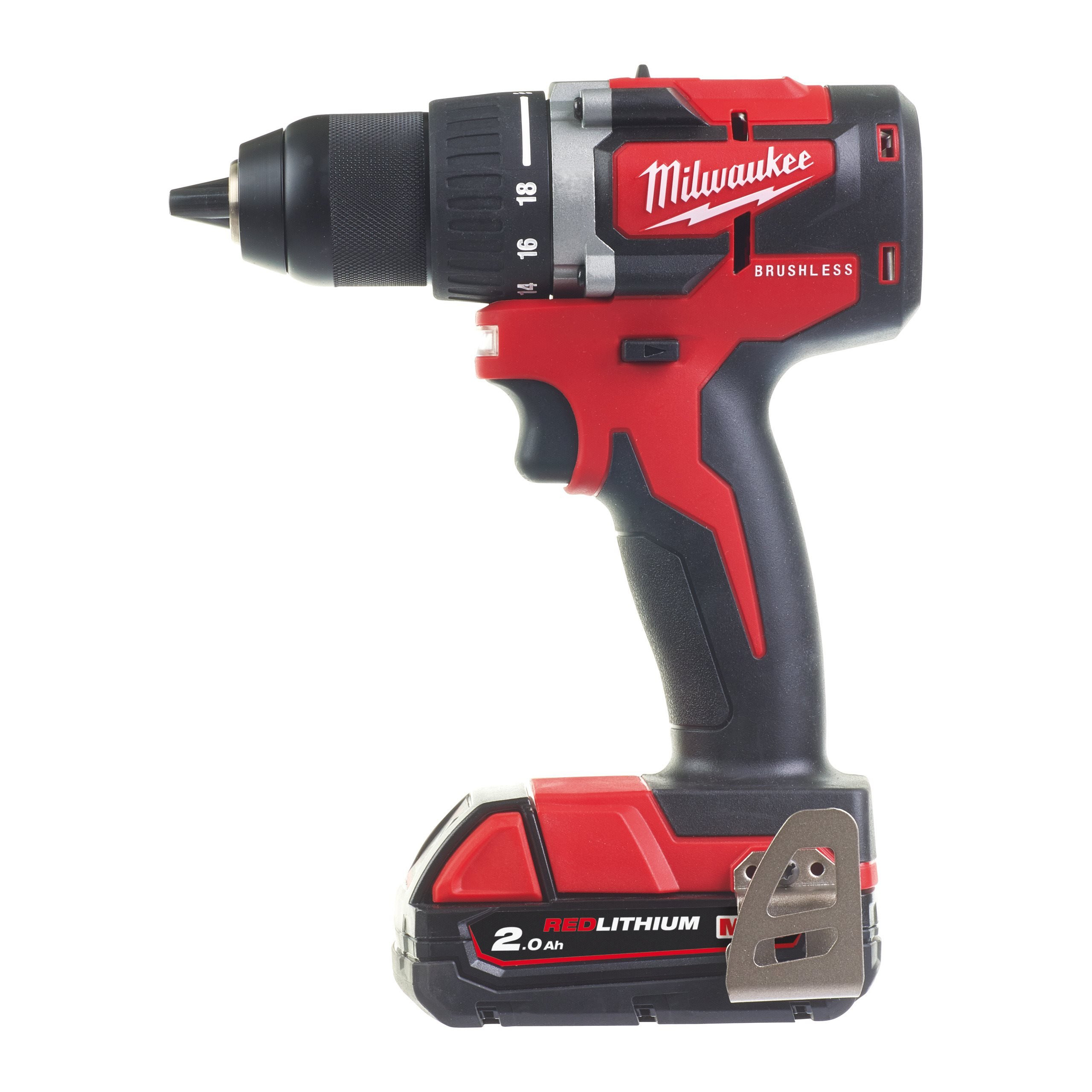 M18™ BRUSHLESS PERCEUSE VISSEUSE COMPACTE M18 CBLDD-202C MILWAUKEE