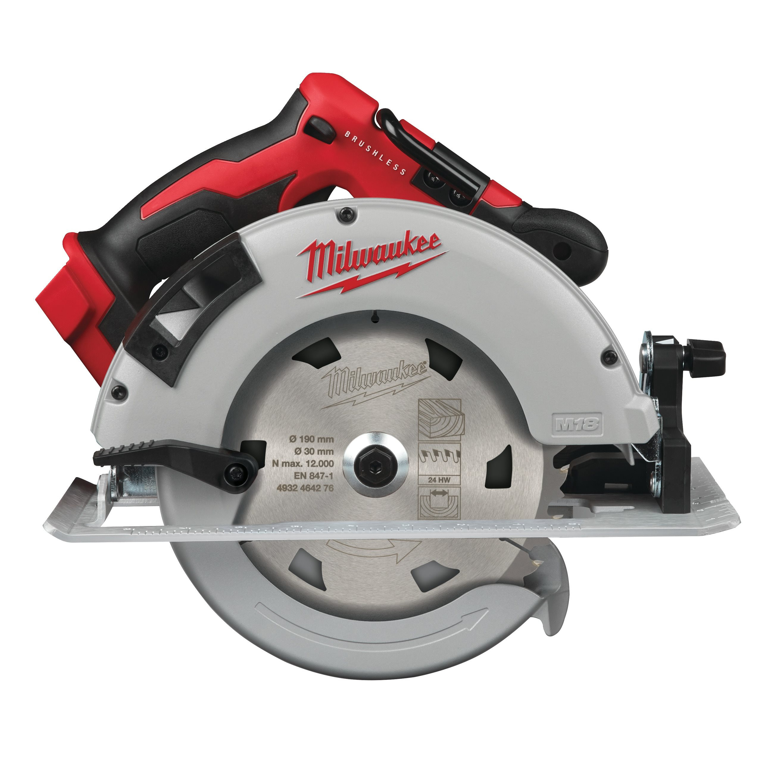 M18™ BRUSHLESS SCIE CIRCULAIRE BOIS 66 MM M18 BLCS66-0X MILWAUKEE