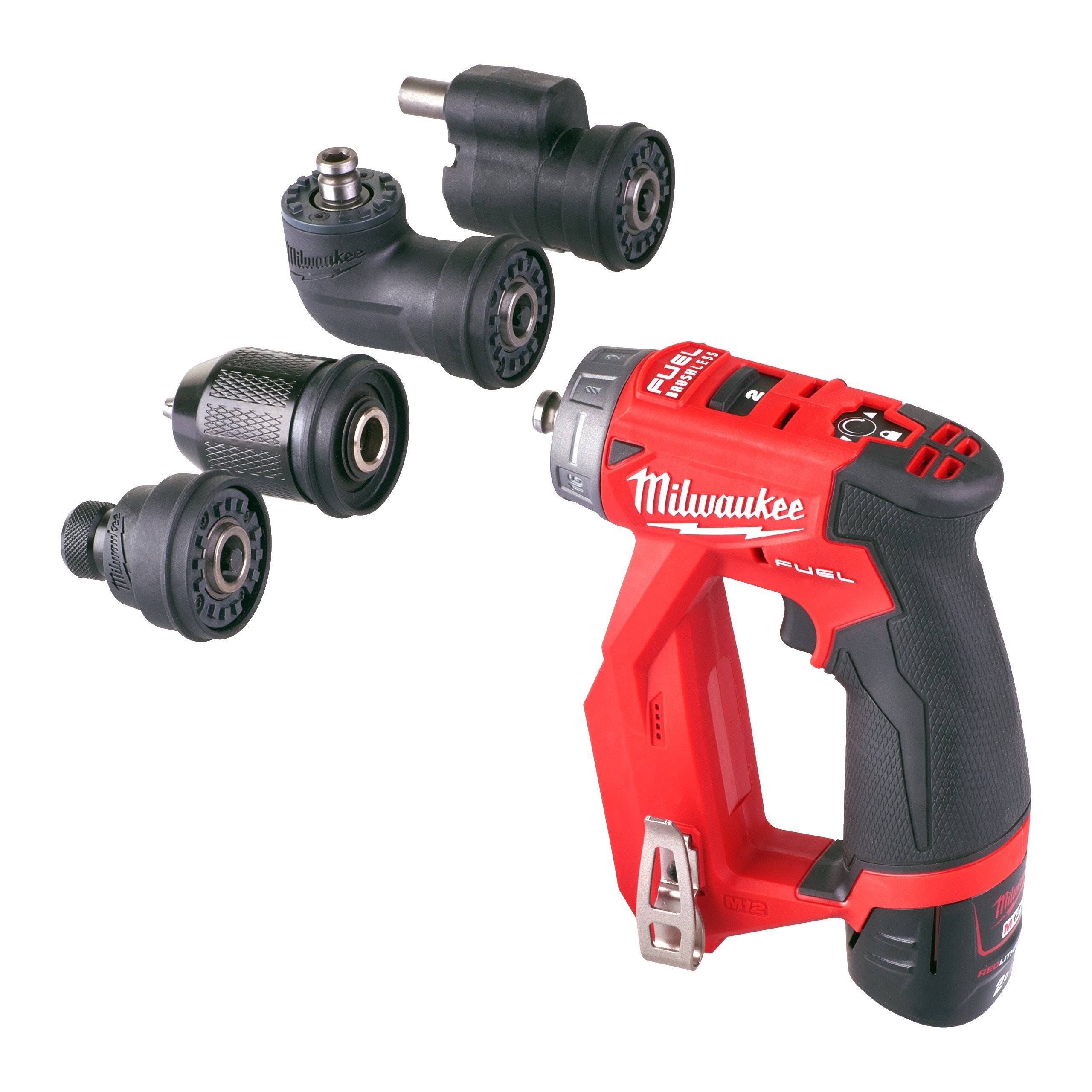 M12 FUEL™ PERCEUSE VISSEUSE À MANDRIN AMOVIBLE M12 FDDXKIT-202X MILWAUKEE