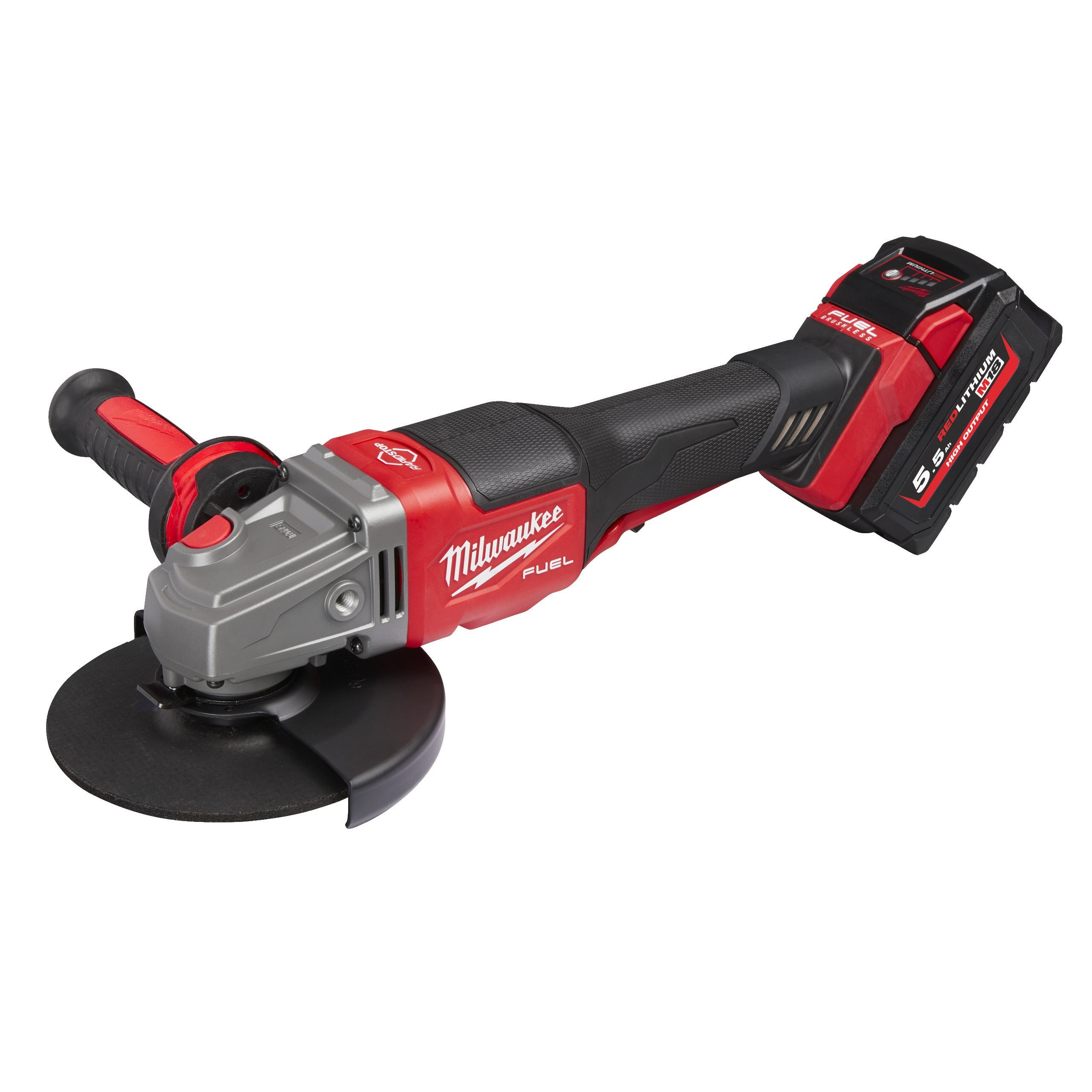 M18 FUEL™ MEULEUSE D'ANGLE 125MM RAPID STOP™ M18 FHSAG125XPDB-552X MILWAUKEE