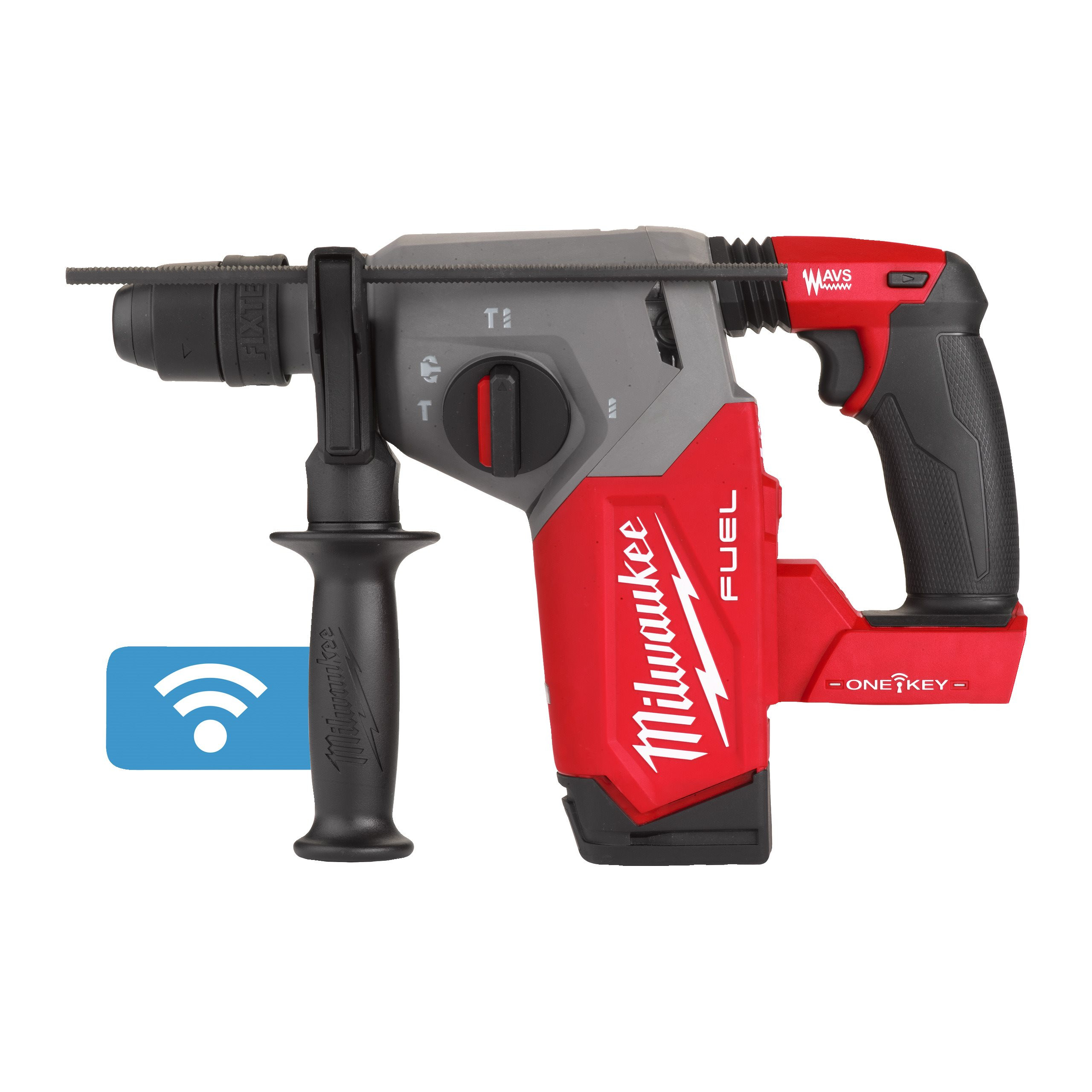 M18 FUEL™ PERFORATEUR SDS-PLUS 26 MM - 4 MODES AVEC MANDRIN FIXTEC™ ET ONE-KEY™ M18 ONEFHX-0X MILWAUKEE