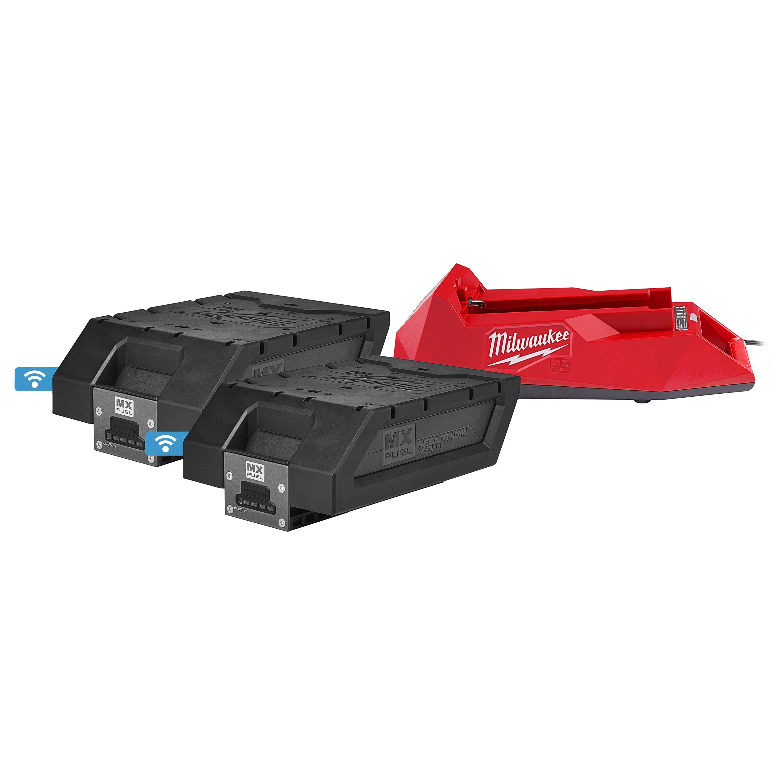 MX FUEL™ KIT BATTERIES ET CHARGEUR MXF NRG-406 MILWAUKEE