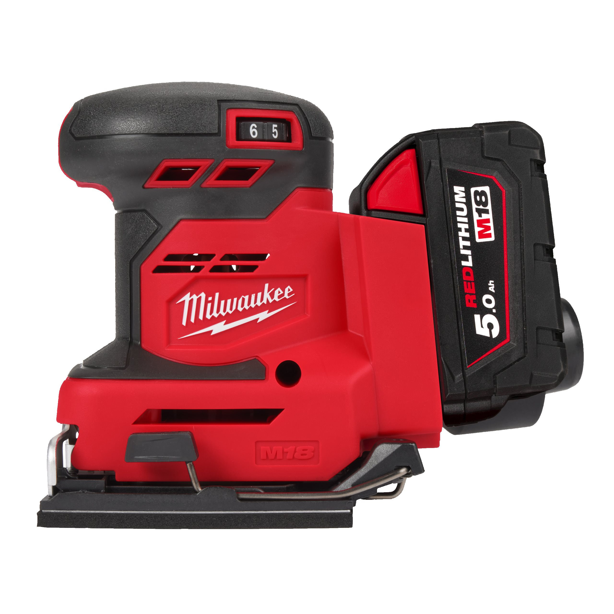 M18™ PONCEUSE VIBRANTE ¼” FEUILLE M18 BQSS-502B MILWAUKEE