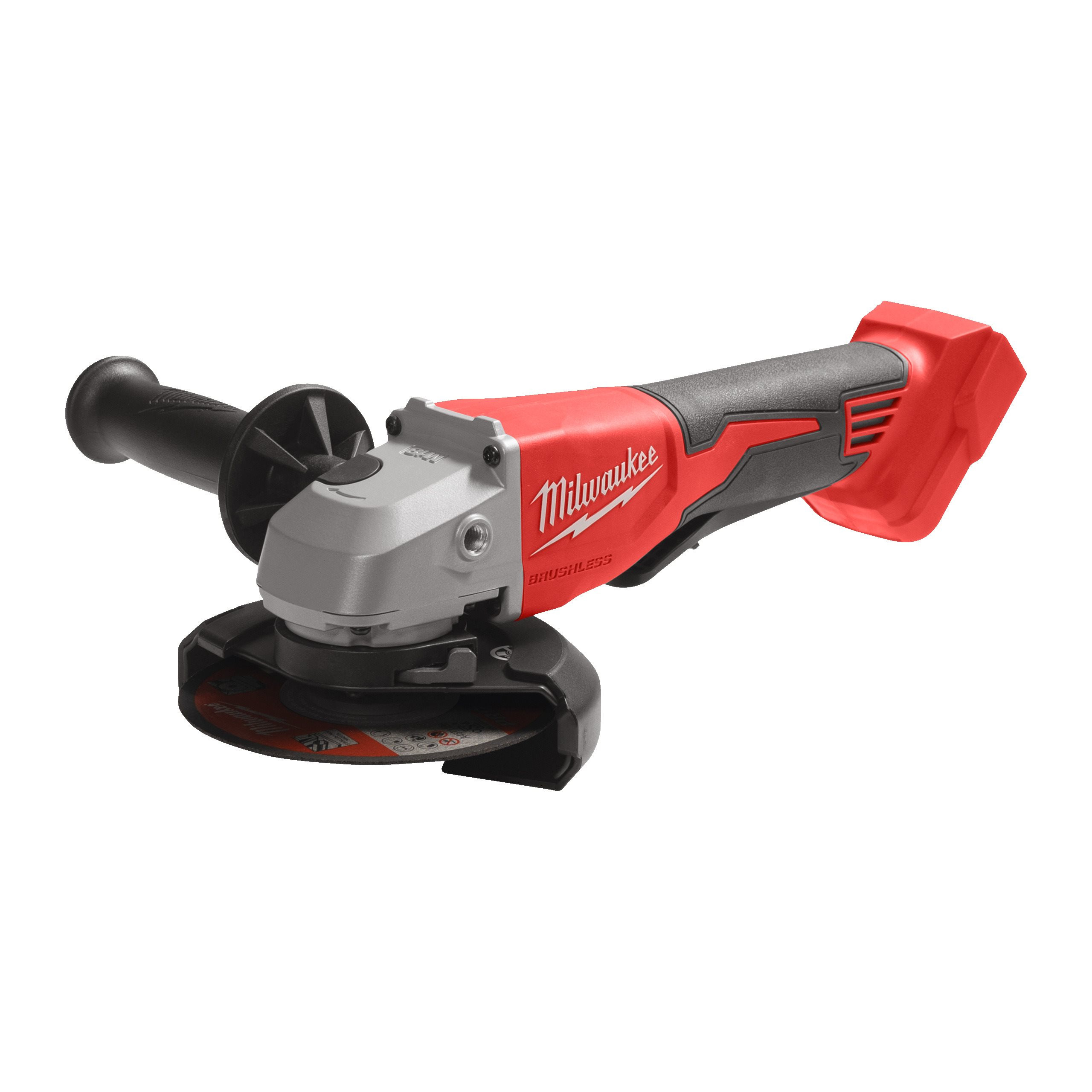 M18 BRUSHLESS MEULEUSE D'ANGLE INTERRUPTEUR HOMME MORT 125 MM M18 BLSAG125XPD-0 MILWAUKEE