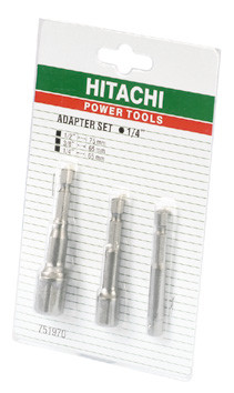 BLISTER 3 ADAPTATEURS DE VISSAGE HITACHI