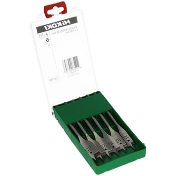 COFFRET MECHES BOIS PLATES  HIKOKI 781792 (13, 16, 20, 22, 25 mm)