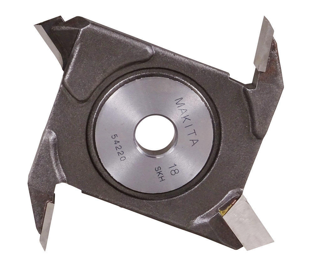 Molette grain d'orge pour rainureuse Makita