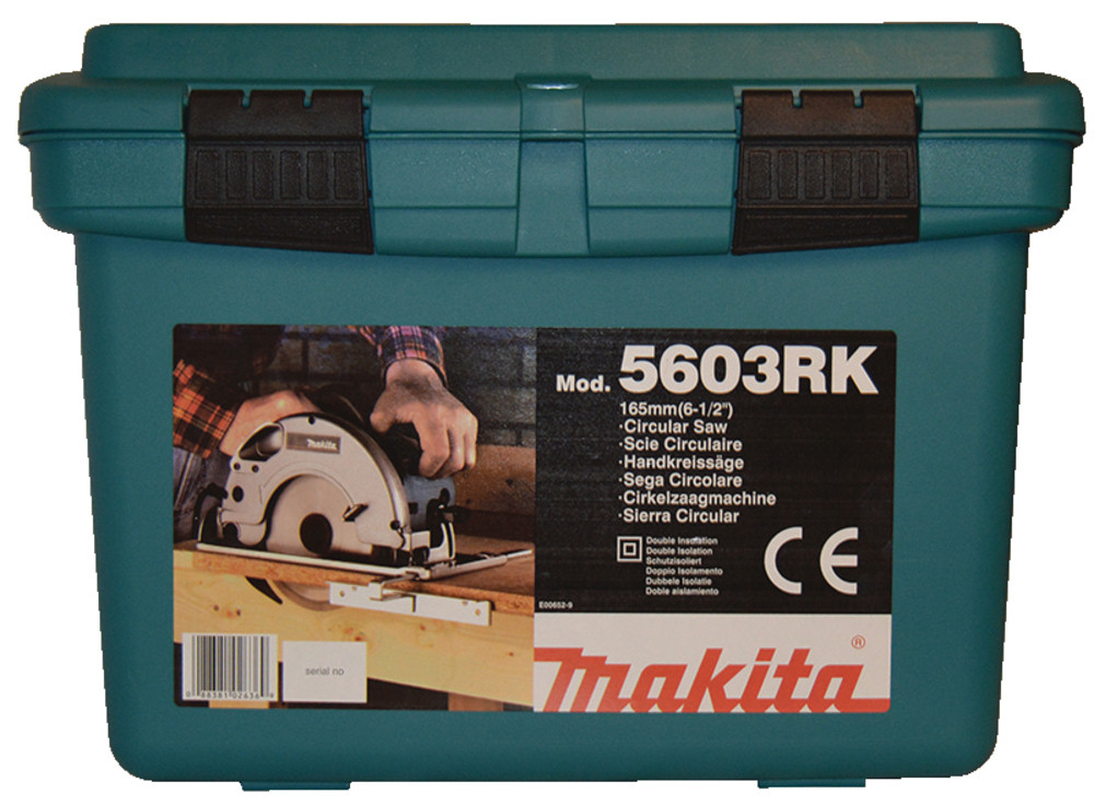 Étui de transport en plastique Makita