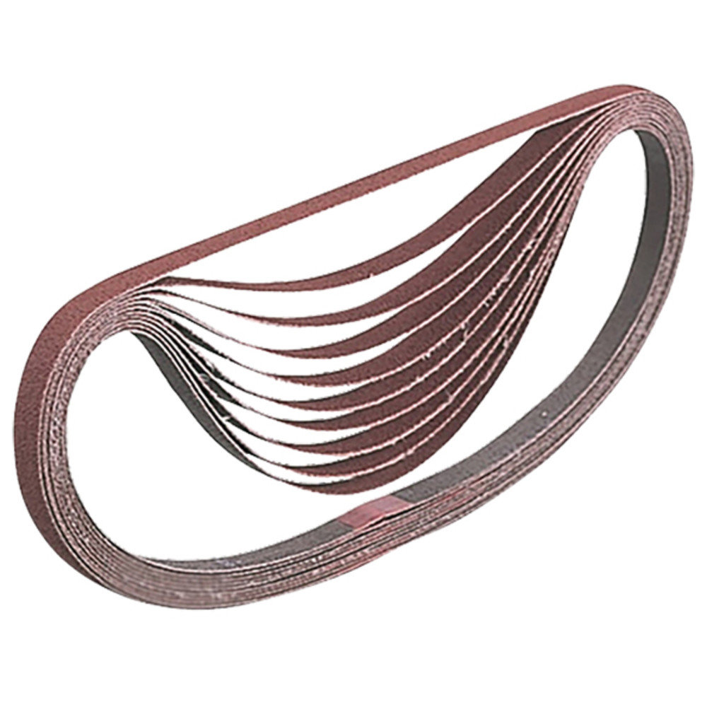 Bandes abrasives 13x533 mm pour bois métal (qualité standard) Makita