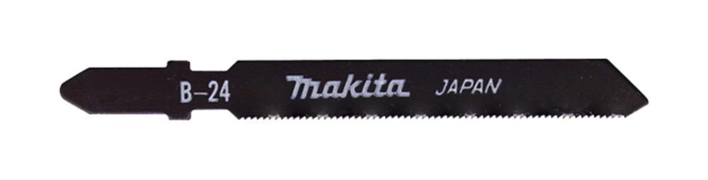 Lame pour métal (0,5 à 2 mm), inox (0,5 à 2 mm), alu (1 à 2 mm) et PVC (1 à 3 mm) Makita