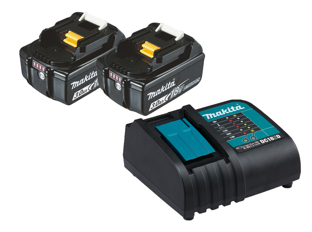 Paquet de batterie et de chargeur Makita