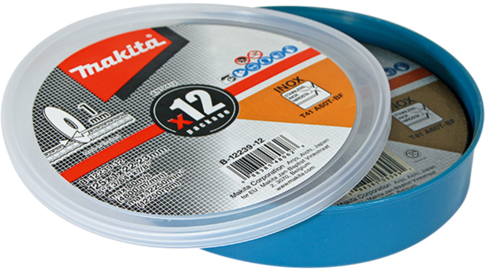 Disque à tronçonner 125 x 1,0 x 22,23 mm, par 12 Makita