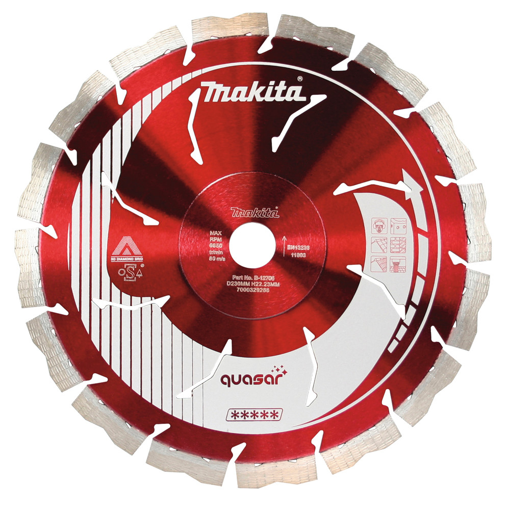 Disque diamanté 230 mm, Quasar Makita