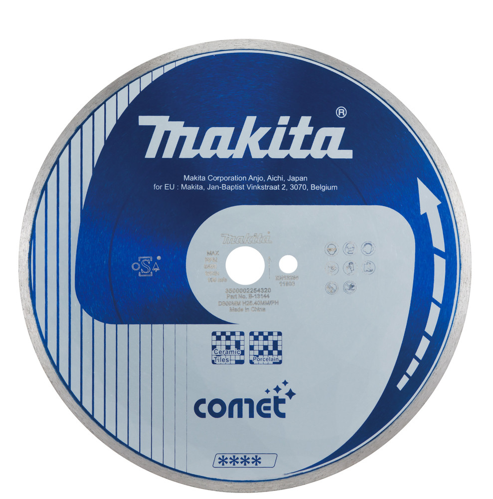 Disques diamant COMET Spécialisés, JANTE CONTINUE pour matériaux délicats Makita