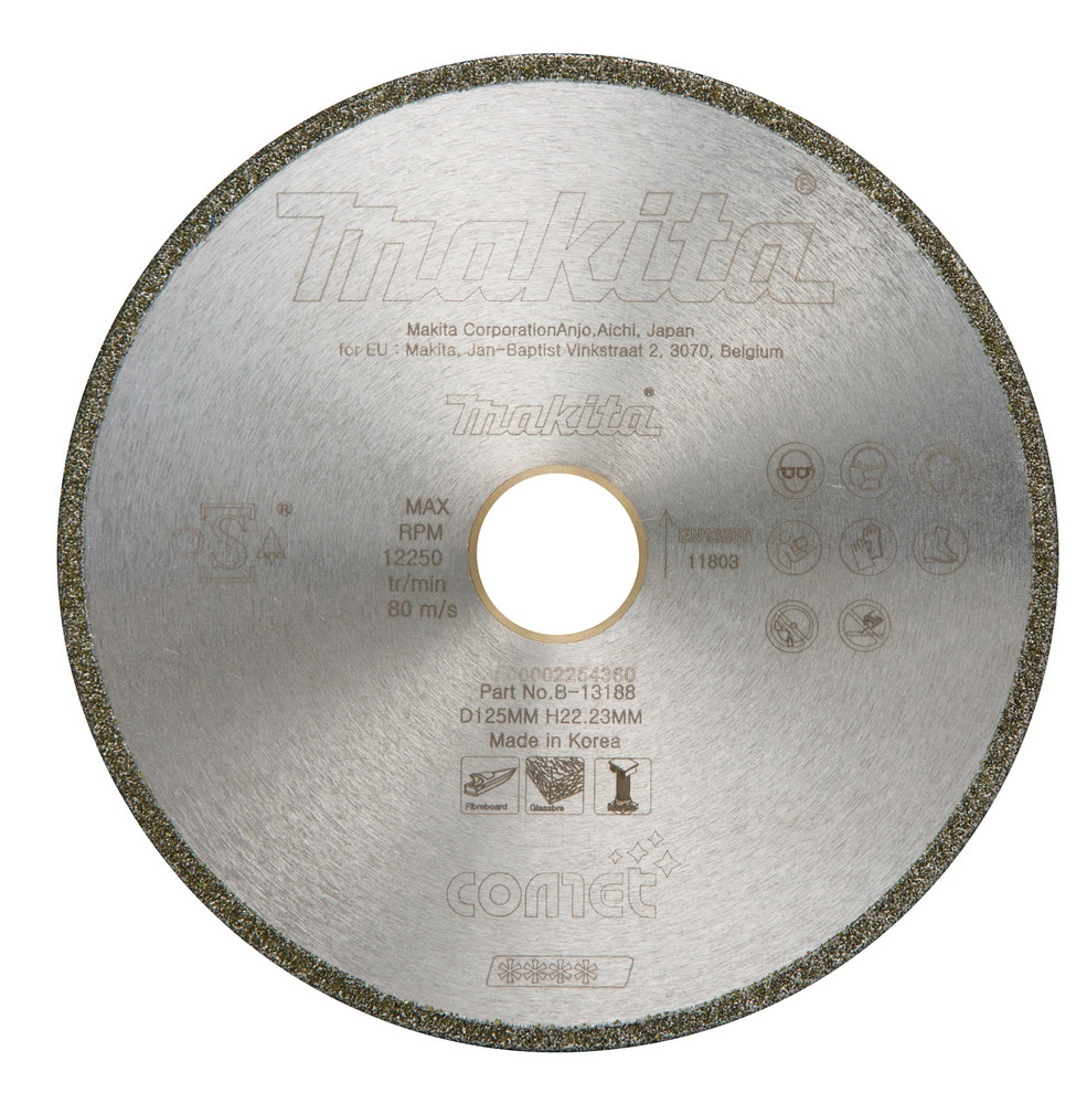 Disques diamant COMET Spécialisés, SPÉCIAL VERRE Makita