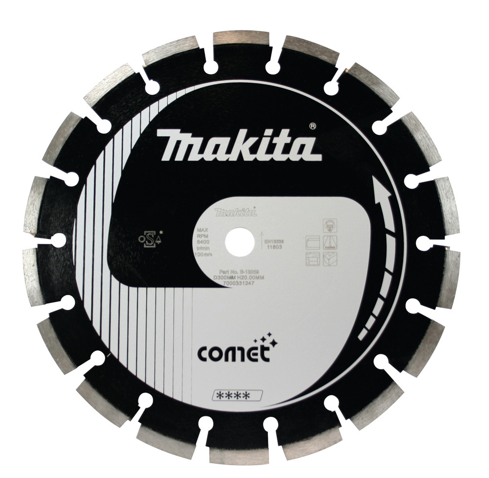 Disques diamant COMET Spécialisés, ASPHALTE Makita