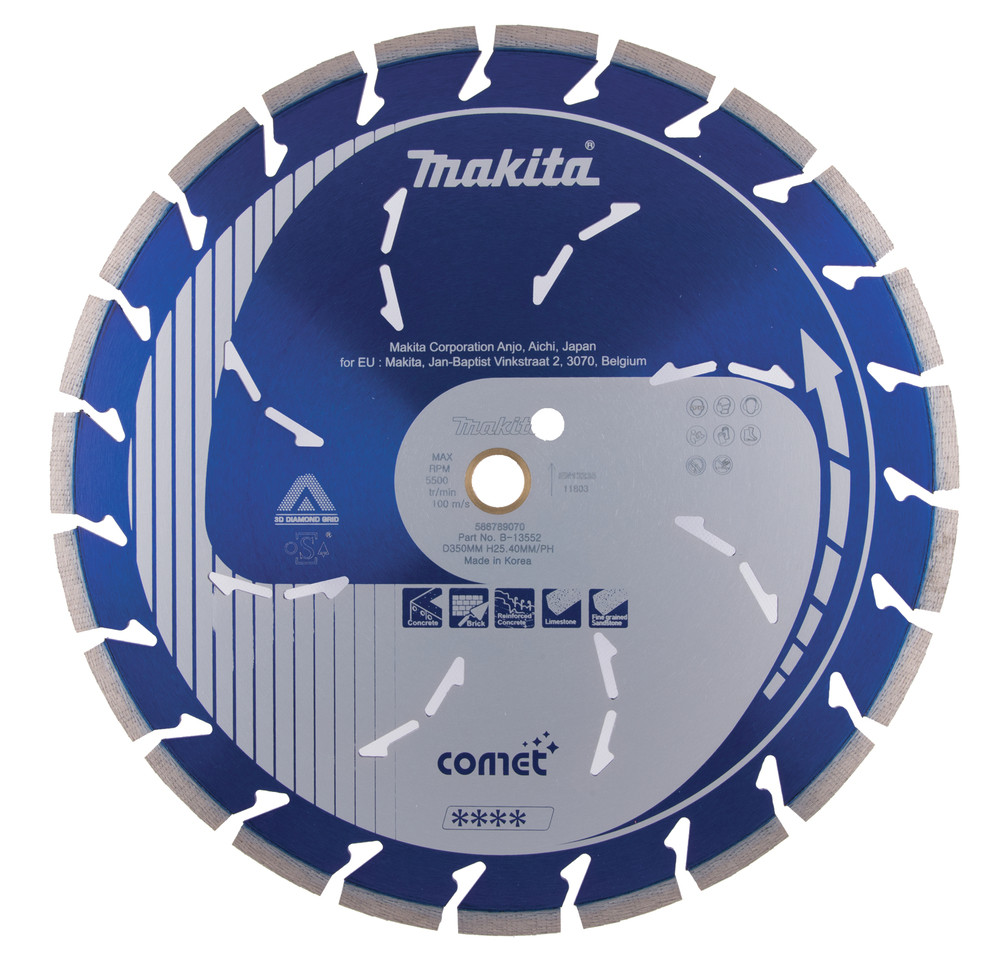 Disques diamant COMET pour béton Makita