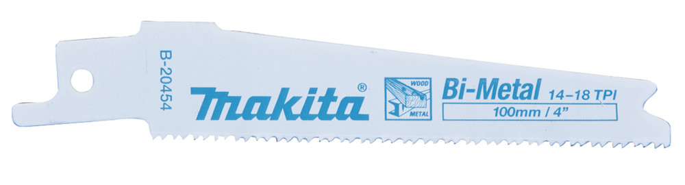 Lame courte pour bois et métal (coupe rapide) Makita