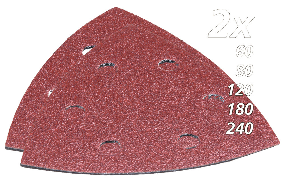 Assortiment triangles abrasifs pour BOIS Makita