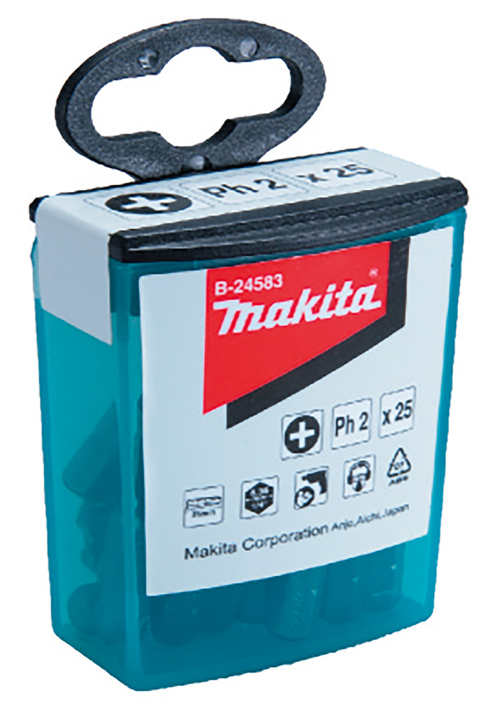 Embouts 25 mm PHILLIPS (Ph) Makita