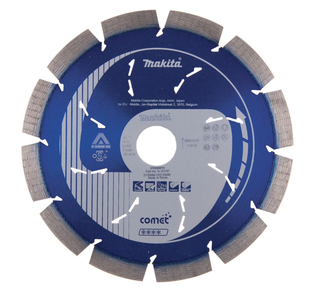 Disques diamant COMET pour béton Makita