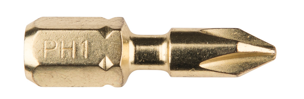 Embout de vissage Impact Gold, PH1, 25 mm, par 2 Makita