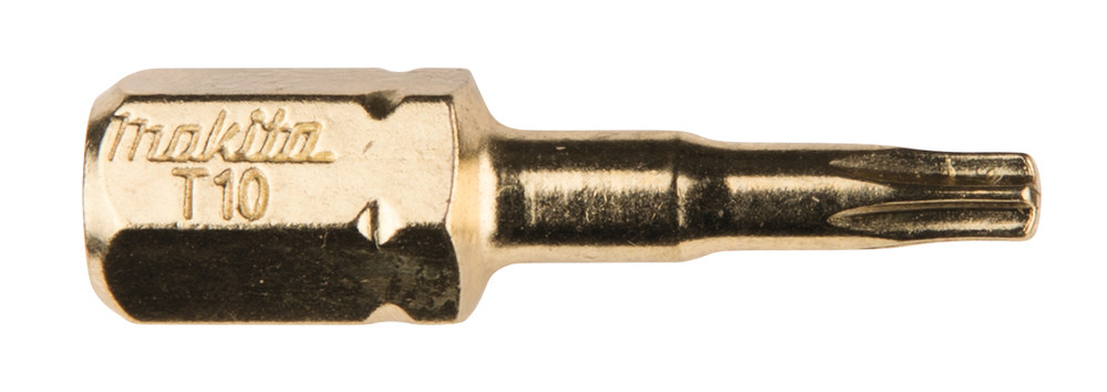 Embout de vissage Impact Gold, T10, 25 mm, par 2 Makita
