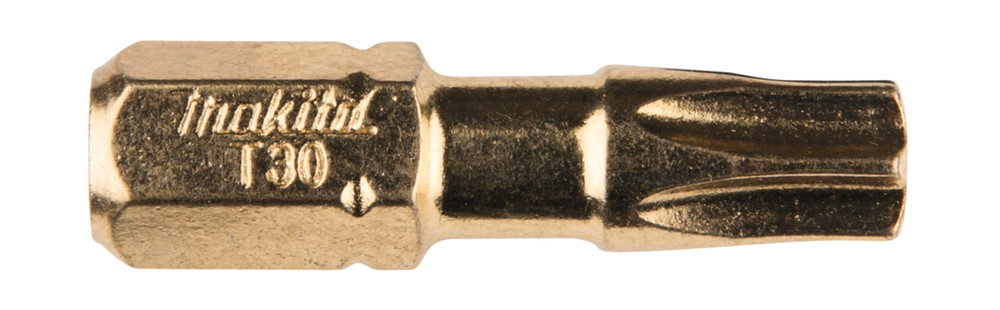 Embout de vissage Impact Gold, T30, 25 mm, par 2 Makita