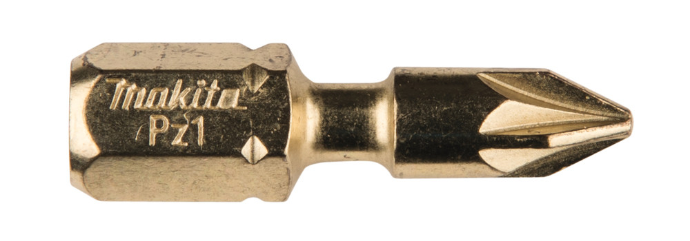 Embout de vissage Impact Gold, PZ1, 25 mm, par 2 Makita