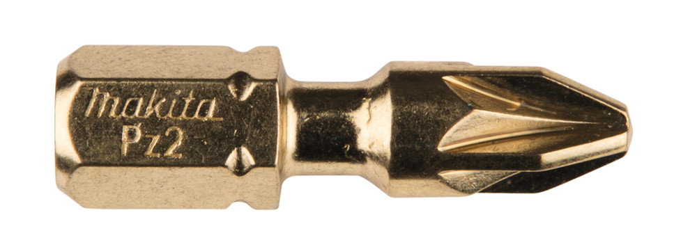 Embout de vissage Impact Gold, PZ2, 25 mm, par 2 Makita
