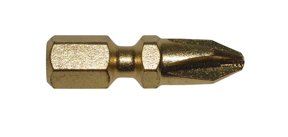Embout de vissage Impact Gold, PH2, 25 mm, Bois, par 2 Makita