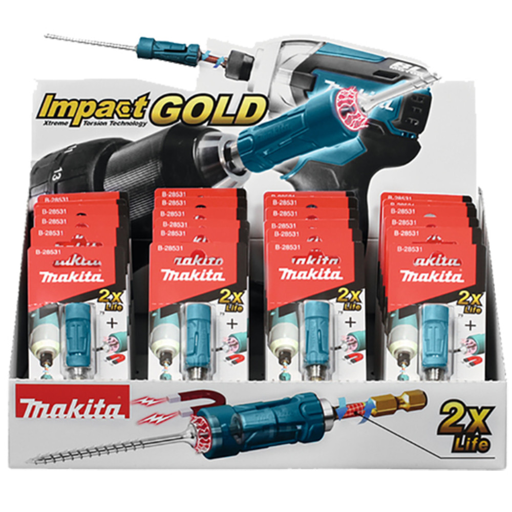 Porte embout de torsion Ultra Mag Gold, 71 mm Makita