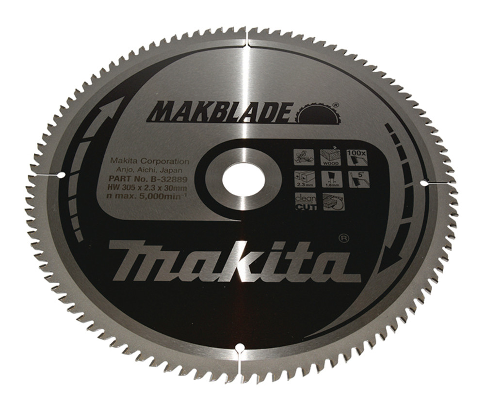 Lame de scie circulaire, Makblade T.C.T, 305 x 30 mm, 100 dents Makita