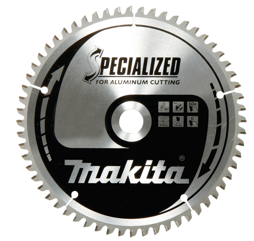 Lame de scie circulaire, alliage T.C.T spécialisé, 190 x 30 mm, 60 dents Makita