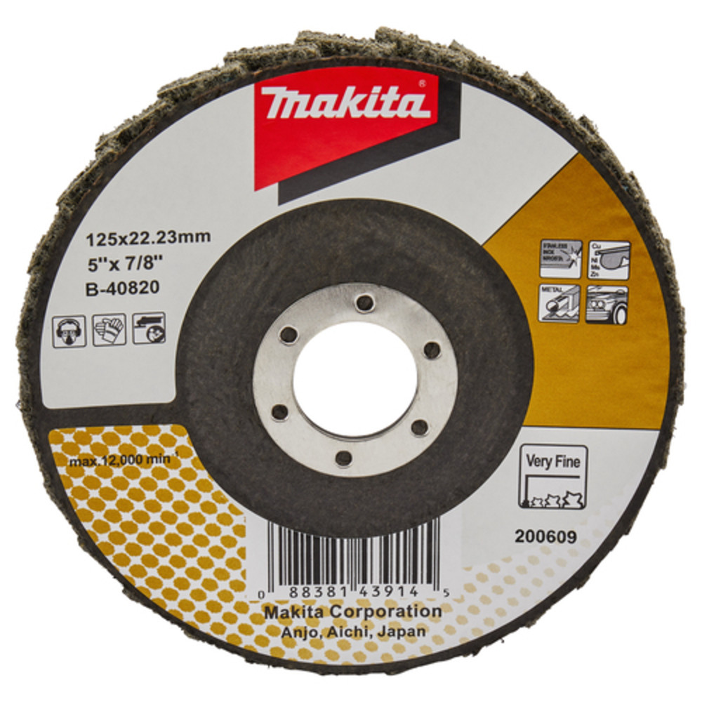 Disque à lamelles pour conditionnement de surface Makita