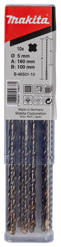 Forets SDS-Plus 2 taillants V-Plus Makita