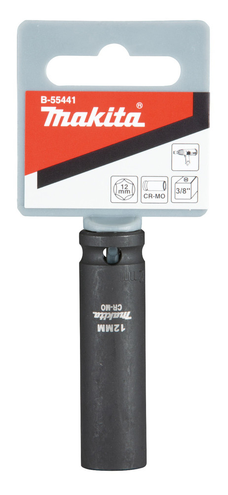 Prise d'impact, 1/2 ", 19 x 81, 5 mm Makita