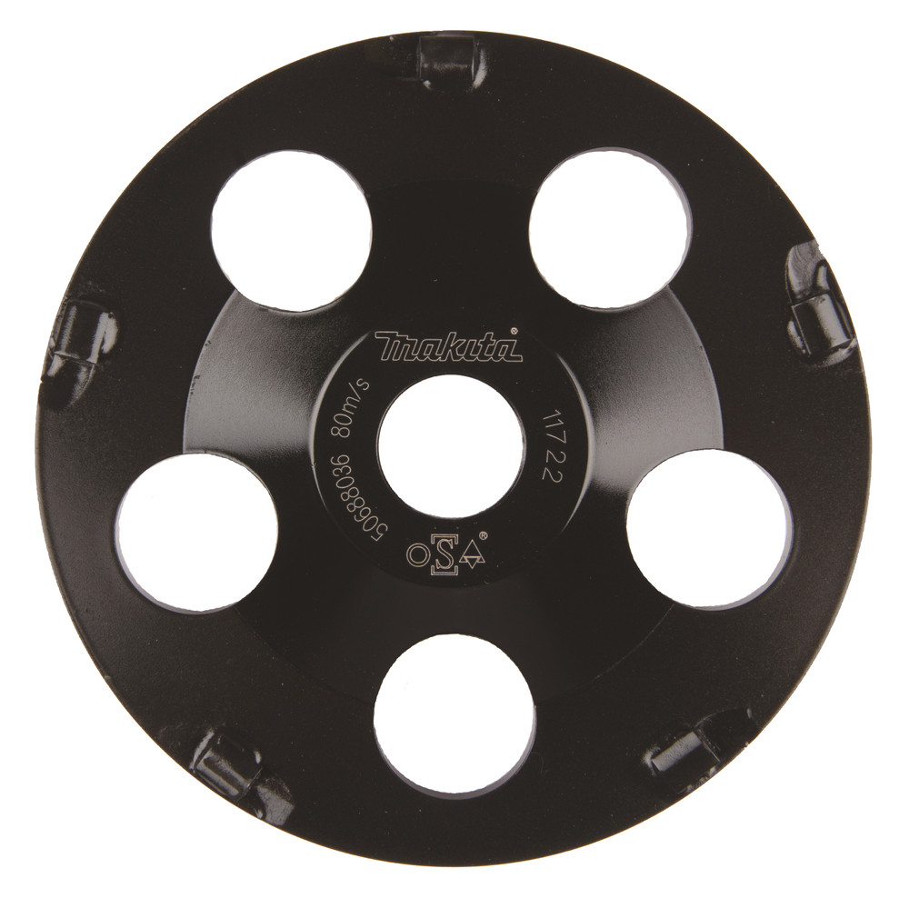 Roue de diamant décalée, 22,23 x 125 mm Makita