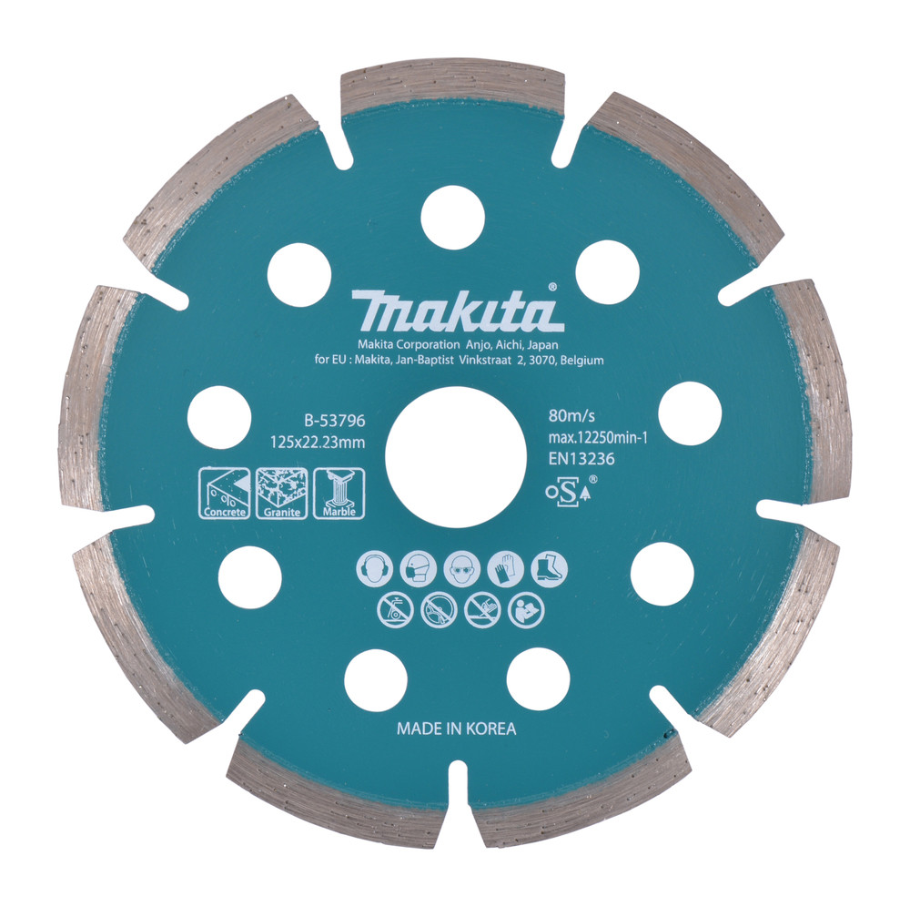 Disque diamant fin pour meuleuse à batterie Makita