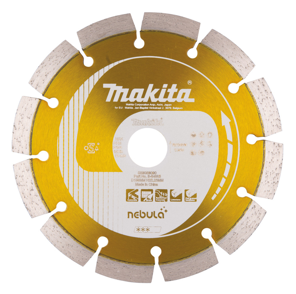 Disques diamant NEBULA pour béton Makita